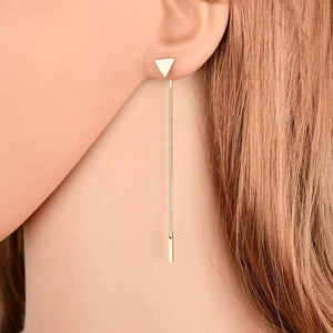 Earrings Female Tassel Earrings Triangle Earrings Small Earrings