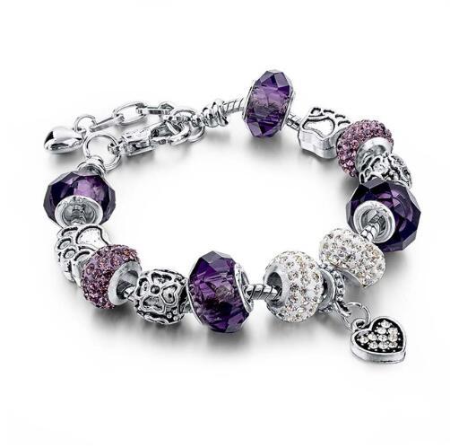 Crystal Bracelets & Bangles Chain Charm Bracelets