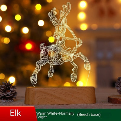 "3D LED Christmas Night Light" - Joma & Co