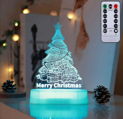 "3D LED Christmas Night Light" - Joma & Co