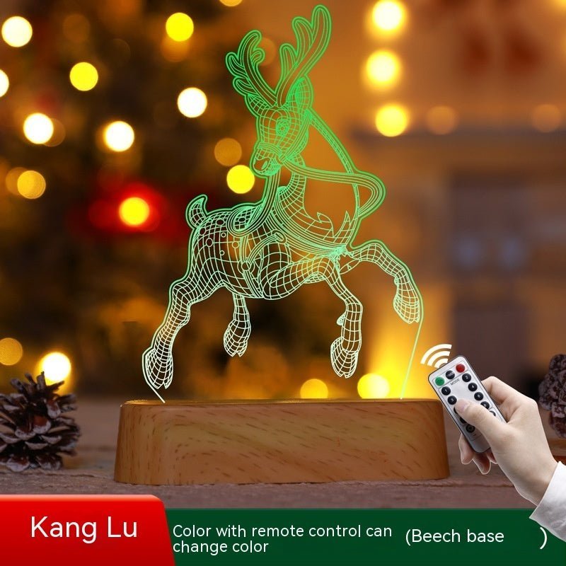 "3D LED Christmas Night Light" - Joma & Co