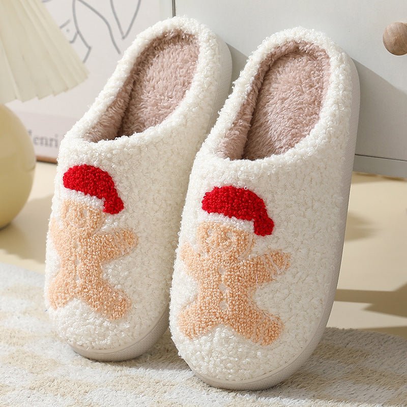 "Cartoon Santa Cotton Slippers" - Joma & Co