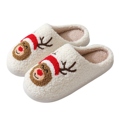 "Cartoon Santa Cotton Slippers" - Joma & Co