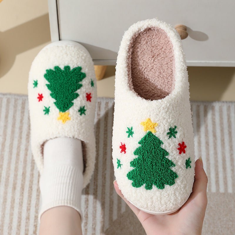 "Cartoon Santa Cotton Slippers" - Joma & Co