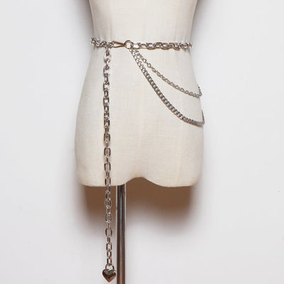 "Multi - Layer Metal Waist Chain for Women" - Joma & Co